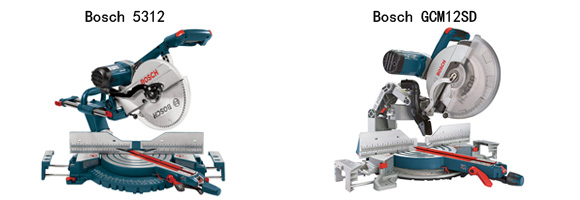 Bosch 5312 vs GCM12SD