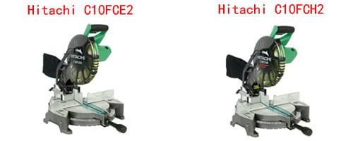 Hitachi C10FCE2 vs C10FCH2